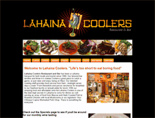 Tablet Screenshot of lahainacoolers.com